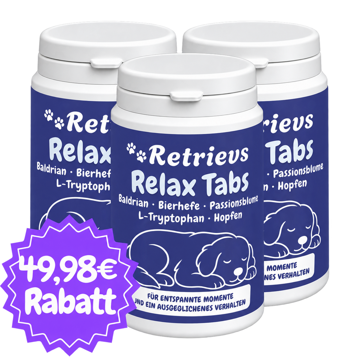 Relax Tabs - Retrievs